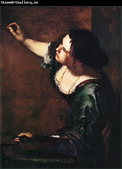 Artemisia  Gentileschi Allegory of Painting